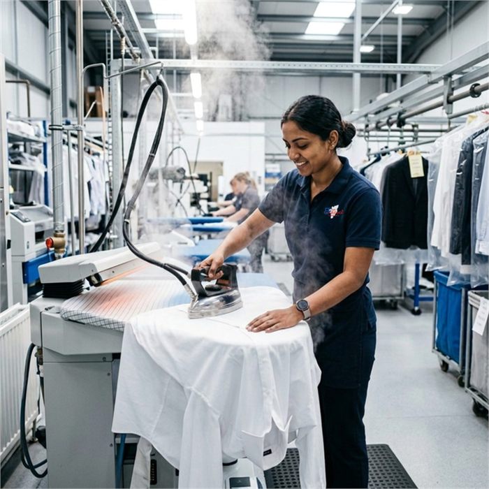 Parishudha Laundry BPP Setup - Professional Laundry Ironing